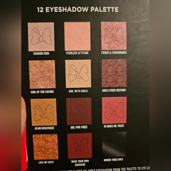 Disney Minnie Mouse Eyeshadow Pallette New - Picture 4 of 4